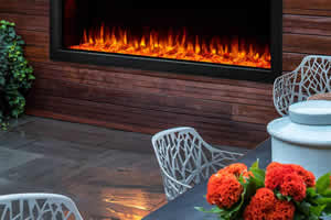 Outdoor Electric Fireplaces